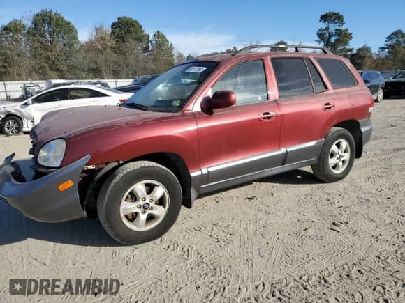 2005 Hyundai Santa Fe GLS z VIN KM8SC13D75U997109, wystawiony jako Copart lot #84117194 z przebiegiem 128 052 mil mil oraz Szkoda całkowita • Salvage title. Historia ofert i sprzedaży dostępna na DreamBid. Obrazek 1.