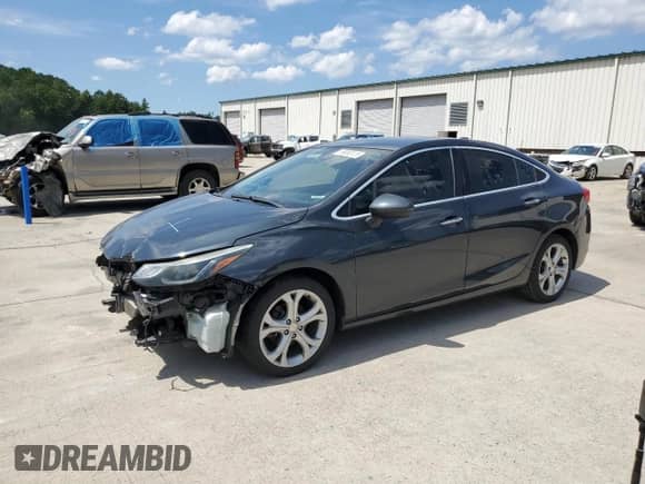 2018 Chevrolet Cruze Premier с VIN 1G1BF5SM8J7155000, выставлен на аукционе Copart как лот 69082415 с пробегом 92 567 миль миль и Списание • Salvage title. История ставок и продаж доступна на DreamBid. Изображение 1.