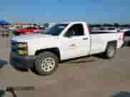 2014 Chevrolet Silverado 1500 Work Truck with VIN 1GCNCPEC8EZ418446, listed as a Copart auction lot 67514095 with 212,792 mi miles and Salvage title. Bid and sale history available at DreamBid. Image 1.