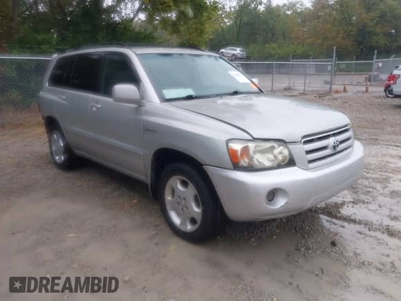 2004 Toyota Highlander with VIN JTEDP21A840035497, listed as a IAAI auction lot 43289839 with 248,045 mi miles and . Bid and sale history available at DreamBid. Image 1.
