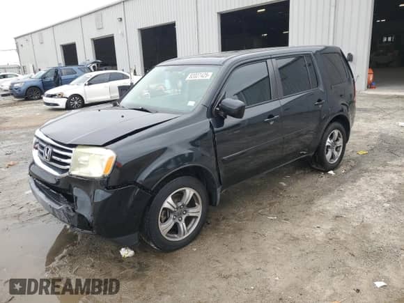 2015 Honda Pilot SE with VIN 5FNYF3H3XFB012989, listed as a Copart auction lot 82027425 with 180,631 mi miles and Salvage title. Bid and sale history available at DreamBid. Image 1.