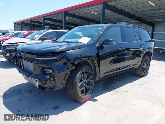 2025 Chevrolet Traverse AWD RS с VIN 1GNEVLRS6SJ184037, выставлен на аукционе IAAI как лот 42629279 с пробегом 3 492 миль миль и . История ставок и продаж доступна на DreamBid. Изображение 20.