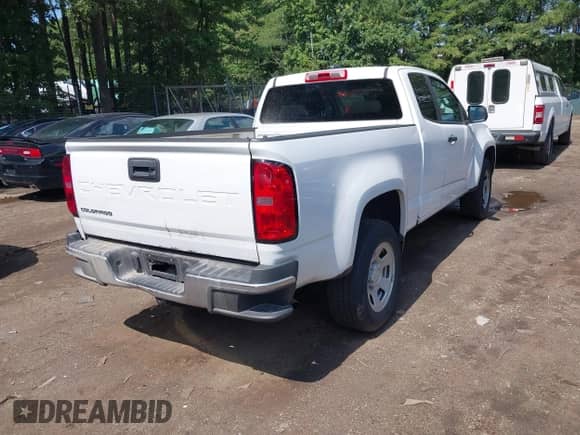 2022 Chevrolet Colorado 2WD Work Truck with VIN 1GCHSBEA7N1234731, listed as a IAAI auction lot 42650104 with 83,073 mi miles and . Bid and sale history available at DreamBid. Image 4.