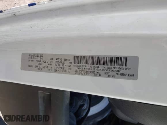 2019 Ram ProMaster Cargo с VIN 3C6TRVCG4KE539151, выставлен на аукционе IAAI как лот 43411107 с пробегом 70 648 миль миль и . История ставок и продаж доступна на DreamBid. Изображение 9.