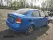2006 Chevrolet Aveo LS with VIN KL1TD56696B575499, listed as a Copart auction lot 54780455 with 125,167 mi miles and Salvage title. Bid and sale history available at DreamBid. Image 3.