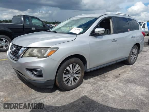 2017 Nissan Pathfinder SV с VIN 5N1DR2MN1HC635114, выставлен на аукционе IAAI как лот 43294378 с пробегом 179 732 миль миль и . История ставок и продаж доступна на DreamBid. Изображение 2.