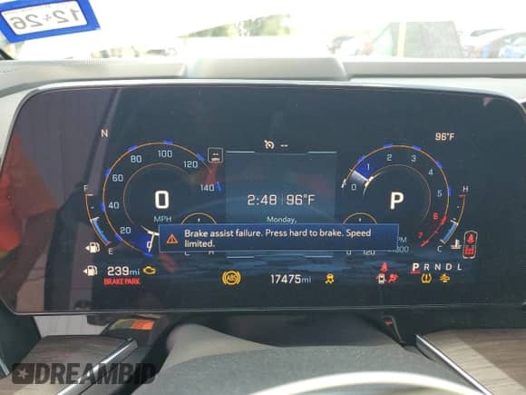 2025 Chevrolet Tahoe LT with VIN 1GNS5NRD3SR175717, listed as a Copart auction lot 68444905 with 17,475 mi miles and Clean title. Bid and sale history available at DreamBid. Image 9.