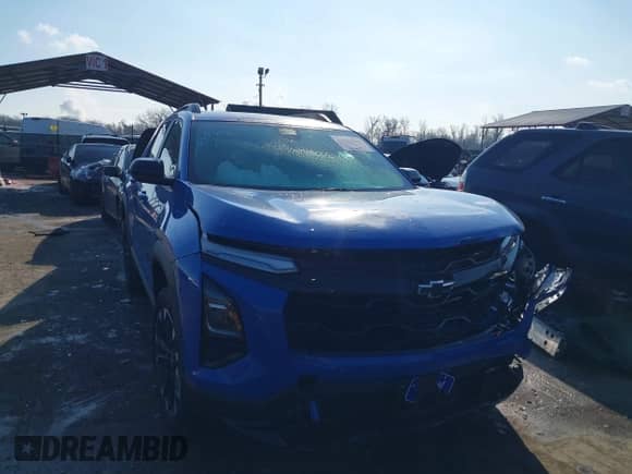 2025 Chevrolet Equinox AWD RS с VIN 3GNAXTEG2SL182739, выставлен на аукционе IAAI как лот 41408225 с пробегом Не указан миль и . История ставок и продаж доступна на DreamBid. Изображение 12.