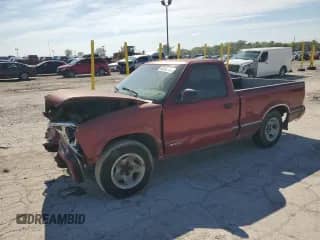1996 Chevrolet S-10 with VIN 1GCCS1447TK192133, listed as a Copart auction lot 65252755 with 169,720 mi miles and Salvage title. Bid and sale history available at DreamBid. Image 1.