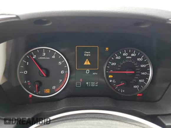 2023 Subaru WRX Limited с VIN JF1VBAL64P9821247, выставлен на аукционе Copart как лот 59011005 с пробегом 11 191 миль миль и Списание • Salvage title. История ставок и продаж доступна на DreamBid. Изображение 9.