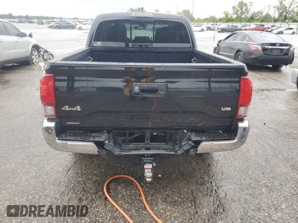2022 Toyota Tacoma SR with VIN 3TMCZ5AN5NM511508, listed as a Copart auction lot 80245915 with 58,279 mi miles and Salvage title. Bid and sale history available at DreamBid. Image 6.