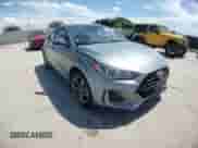 2020 Hyundai Veloster 2.0 with VIN KMHTG6AF7LU023170, listed as a Copart auction lot 66511835 with 142,222 mi miles and Salvage title. Bid and sale history available at DreamBid. Image 13.