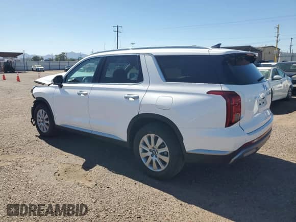 2025 Hyundai Palisade SEL with VIN KM8R24GE4SU874367, listed as a Copart auction lot 87223385 with 15,863 mi miles and Salvage title. Bid and sale history available at DreamBid. Image 2.