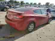 2016 Hyundai Elantra Limited with VIN KMHDH4AE5GU547680, listed as a Copart auction lot 82447985 with 128,607 mi miles and Clean title. Bid and sale history available at DreamBid. Image 3.