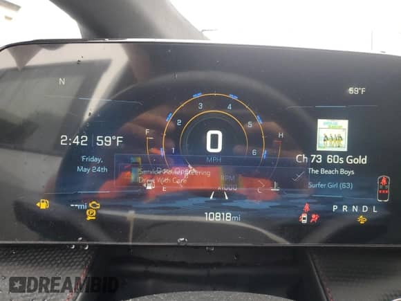 2025 Chevrolet Equinox FWD RS с VIN 3GNAXLEG2SL112772, выставлен на аукционе Copart как лот 68316585 с пробегом 10 818 миль миль и Списание • Salvage title. История ставок и продаж доступна на DreamBid. Изображение 9.