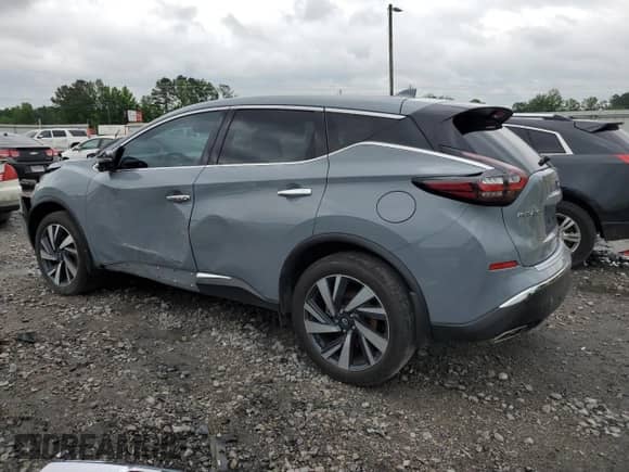 2024 Nissan Murano SL with VIN 5N1AZ2CJ5RC102086, listed as a Copart auction lot 55340385 with 39,946 mi miles and Salvage title. Bid and sale history available at DreamBid. Image 2.