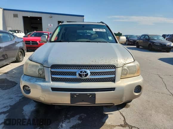 2006 Toyota Highlander Limited z VIN JTEDW21A560004617, wystawiony jako Copart lot #84770195 z przebiegiem 166 132 mil mil oraz Szkoda całkowita • Salvage title. Historia ofert i sprzedaży dostępna na DreamBid. Obrazek 5.