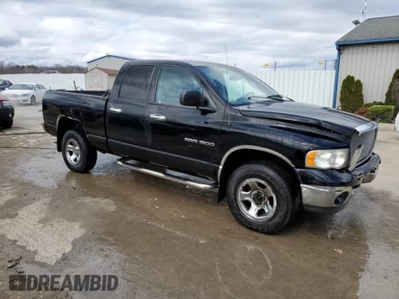 2004 Dodge 1500 SLT with VIN 1D7HU18N14J148435, listed as a Copart auction lot 50327375 with 208,544 mi miles and Non repairable. Bid and sale history available at DreamBid. Image 4.