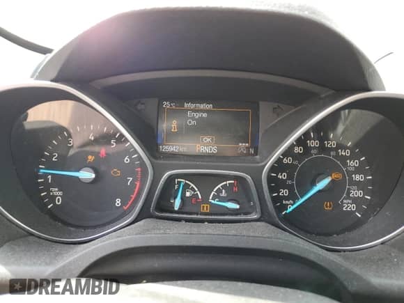 2017 Ford Escape Titanium with VIN 1FMCU0J9XHUA00876, listed as a Copart auction lot 59203535 with 125,942 mi miles and Salvage title. Bid and sale history available at DreamBid. Image 9.