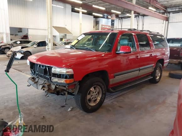 2002 Chevrolet Suburban LT z VIN 1GNFK16Z02J287232, wystawiony jako IAAI lot #42393349 z przebiegiem 221 800 mil mil oraz . Historia ofert i sprzedaży dostępna na DreamBid. Obrazek 2.