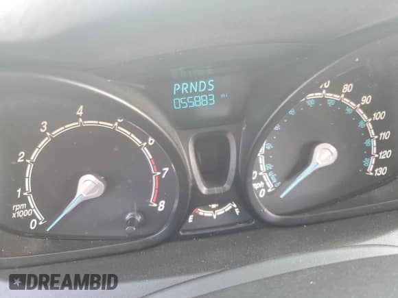 2018 Ford Fiesta S with VIN 3FADP4TJ1JM135310, listed as a Copart auction lot 46892775 with 55,883 mi miles and Salvage title. Bid and sale history available at DreamBid. Image 9.