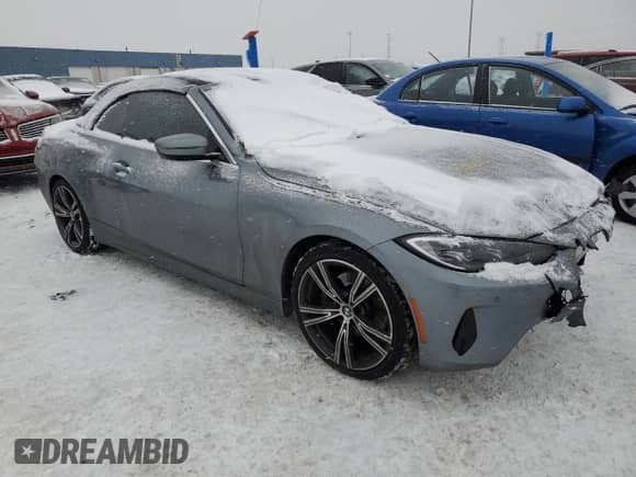 2022 BMW 4 Series 430i with VIN WBA23AT08NCK01780, listed as a Copart auction lot 88150095 with Not provided miles and Clean title. Bid and sale history available at DreamBid. Image 4.