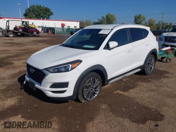 2019 Hyundai Tucson SEL with VIN KM8J33AL0KU042973, listed as a IAAI auction lot 43303933 with 79,539 mi miles and . Bid and sale history available at DreamBid. Image 2.
