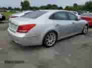 2011 Hyundai Equus Signature with VIN KMHGH4JF6BU034145, listed as a Copart auction lot 74469184 with Not provided miles and Salvage title. Bid and sale history available at DreamBid. Image 3.