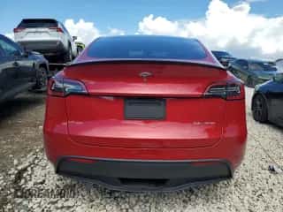 2021 Tesla Model Y Performance with VIN 5YJYGDEF5MF250733, listed as a Copart auction lot 60679894 with 21,085 mi miles and Non repairable. Bid and sale history available at DreamBid. Image 6.