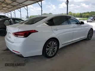 2015 Hyundai Genesis 3.8L z VIN KMHGN4JEXFU066876, wystawiony jako Copart lot #65893454 z przebiegiem 72 233 mil mil oraz Szkoda całkowita • Salvage title. Historia ofert i sprzedaży dostępna na DreamBid. Obrazek 3.