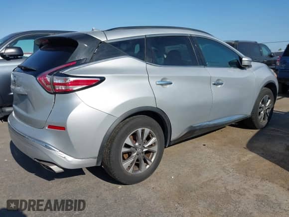 2016 Nissan Murano S with VIN 5N1AZ2MG4GN108448, listed as a IAAI auction lot 42979572 with 107,556 mi miles and . Bid and sale history available at DreamBid. Image 4.