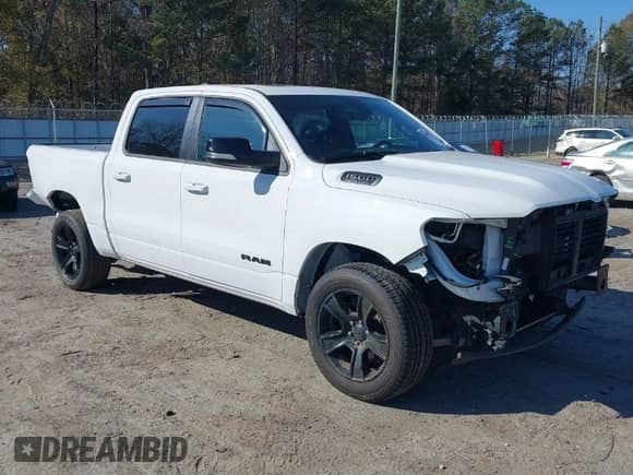 2022 Ram 1500 Big Horn с VIN 1C6RREFT8NN230768, выставлен на аукционе IAAI как лот 40994441 с пробегом 40 072 миль миль и . История ставок и продаж доступна на DreamBid. Изображение 1.