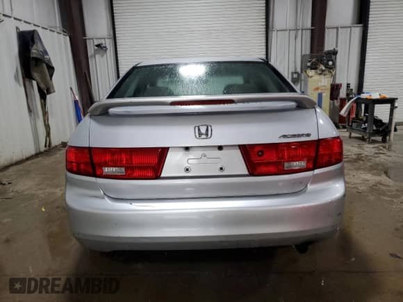 2005 Honda Accord LX with VIN 1HGCM55455A102648, listed as a Copart auction lot 85586495 with 215,817 mi miles and Salvage title. Bid and sale history available at DreamBid. Image 6.