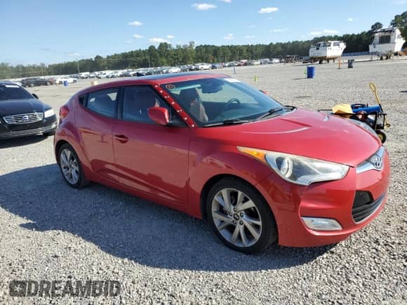 2012 Hyundai Veloster w/Gray Int с VIN KMHTC6AD1CU021344, выставлен на аукционе Copart как лот 70525255 с пробегом 134 777 миль миль и Списание • Salvage title. История ставок и продаж доступна на DreamBid. Изображение 4.