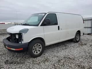 2011 Chevrolet Express Cargo with VIN 1GCSGAFX4B1169708, listed as a Copart auction lot 85508664 with 188,934 mi miles and Salvage title. Bid and sale history available at DreamBid. Image 1.