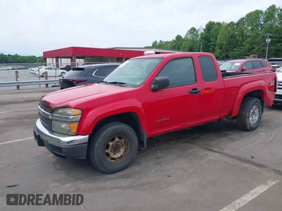 2005 Chevrolet Colorado LS Z71 with VIN 1GCDT196858158925, listed as a IAAI auction lot 42313889 with 142,493 mi miles and . Bid and sale history available at DreamBid. Image 17.