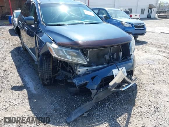 2016 Nissan Pathfinder S z VIN 5N1AR2MN8GC604783, wystawiony jako IAAI lot #41966745 z przebiegiem 203 758 mil mil oraz . Historia ofert i sprzedaży dostępna na DreamBid. Obrazek 1.