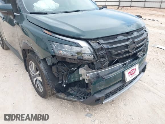 2025 Nissan Pathfinder SL with VIN 5N1DR3CA4SC204536, listed as a IAAI auction lot 43014502 with 3,683 mi miles and . Bid and sale history available at DreamBid. Image 6.