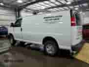 2018 Chevrolet Express Cargo with VIN 1GCWGAFP5J1242813, listed as a Copart auction lot 42059045 with 98,879 mi miles and Salvage title. Bid and sale history available at DreamBid. Image 2.
