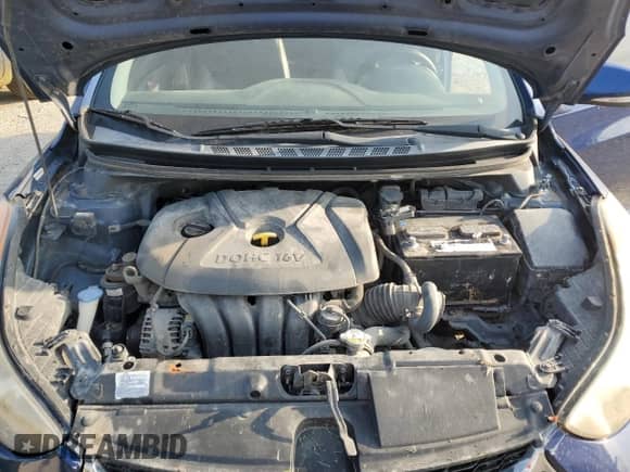 2013 Hyundai Elantra SE z VIN KMHDH6AE7DU018965, wystawiony jako Copart lot #65570285 z przebiegiem 204 849 mil mil oraz Szkoda całkowita • Salvage title. Historia ofert i sprzedaży dostępna na DreamBid. Obrazek 11.