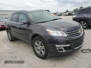 2017 Chevrolet Traverse LT z VIN 1GNKVHKD2HJ109999, wystawiony jako Copart lot #60313775 z przebiegiem Nie podano mil oraz Szkoda całkowita • Salvage title. Historia ofert i sprzedaży dostępna na DreamBid. Obrazek 4.