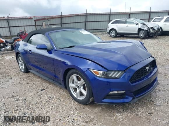 2016 Ford Mustang V6 z VIN 1FATP8EM8G5251483, wystawiony jako IAAI lot #43299521 z przebiegiem 112 555 mil mil oraz . Historia ofert i sprzedaży dostępna na DreamBid. Obrazek 1.