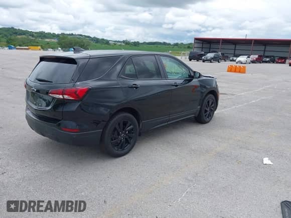 2024 Chevrolet Equinox LS with VIN 3GNAXSEG2RL292212, listed as a IAAI auction lot 42468257 with 21,680 mi miles and . Bid and sale history available at DreamBid. Image 4.