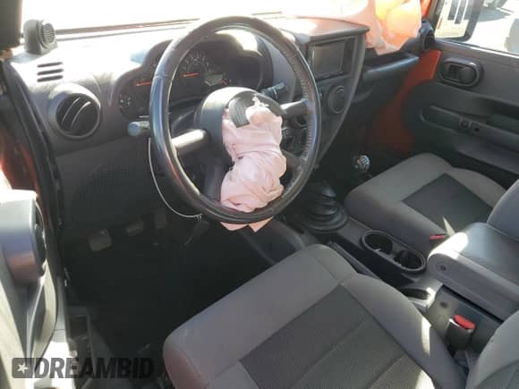 2009 Jeep Wrangler X with VIN 1J4FA24129L734571, listed as a Copart auction lot 80248645 with 278,691 mi miles and Salvage title. Bid and sale history available at DreamBid. Image 8.