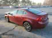 2014 Volvo S60 T6 with VIN YV1902FH7E2287875, listed as a Copart auction lot 80261854 with 130,361 mi miles and Salvage title. Bid and sale history available at DreamBid. Image 2.