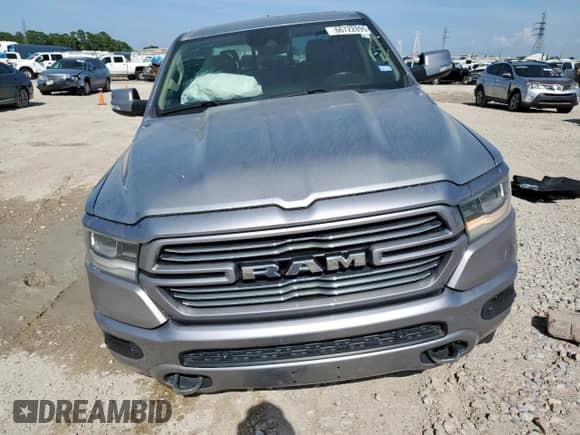 2021 Ram 1500 Laramie with VIN 1C6RREJTXMN820928, listed as a Copart auction lot 66722895 with 89,016 mi miles and Salvage title. Bid and sale history available at DreamBid. Image 5.