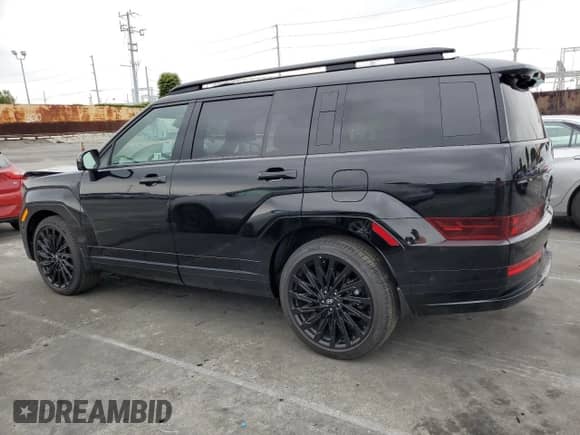 2025 Hyundai Santa Fe Calligraphy z VIN 5NMP5DGL2SH077446, wystawiony jako Copart lot #55297315 z przebiegiem 5 545 mil mil oraz Szkoda całkowita • Salvage title. Historia ofert i sprzedaży dostępna na DreamBid. Obrazek 2.