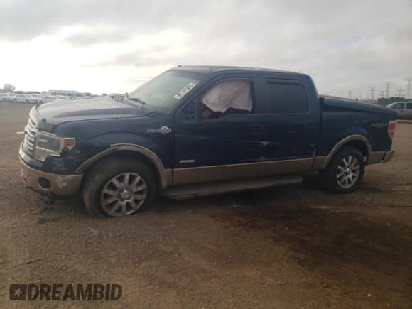 2013 Ford F-150 King Ranch z VIN 1FTFW1ET5DKG24839, wystawiony jako Copart lot #81741535 z przebiegiem 174 619 mil mil oraz Szkoda całkowita • Salvage title. Historia ofert i sprzedaży dostępna na DreamBid. Obrazek 1.