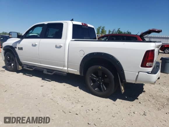 2018 Ram 1500 Sport with VIN 1C6RR7UT6JS197568, listed as a Copart auction lot 58298364 with Not provided miles and Clean title. Bid and sale history available at DreamBid. Image 2.