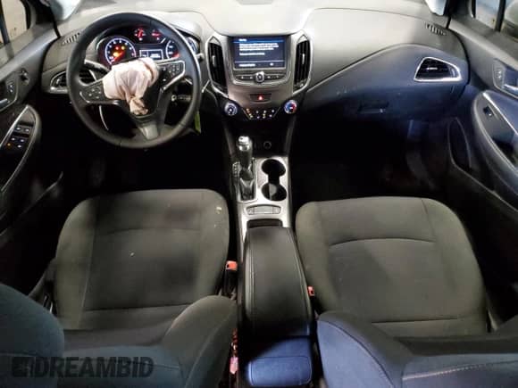 2019 Chevrolet Cruze LS with VIN 3G1BC6SM4KS601757, listed as a Copart auction lot 82205465 with 101,687 mi miles and Salvage title. Bid and sale history available at DreamBid. Image 8.